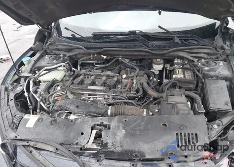 2019 Honda Civic Ex from USA, damaged, VIN JHMFC1F30KX014224